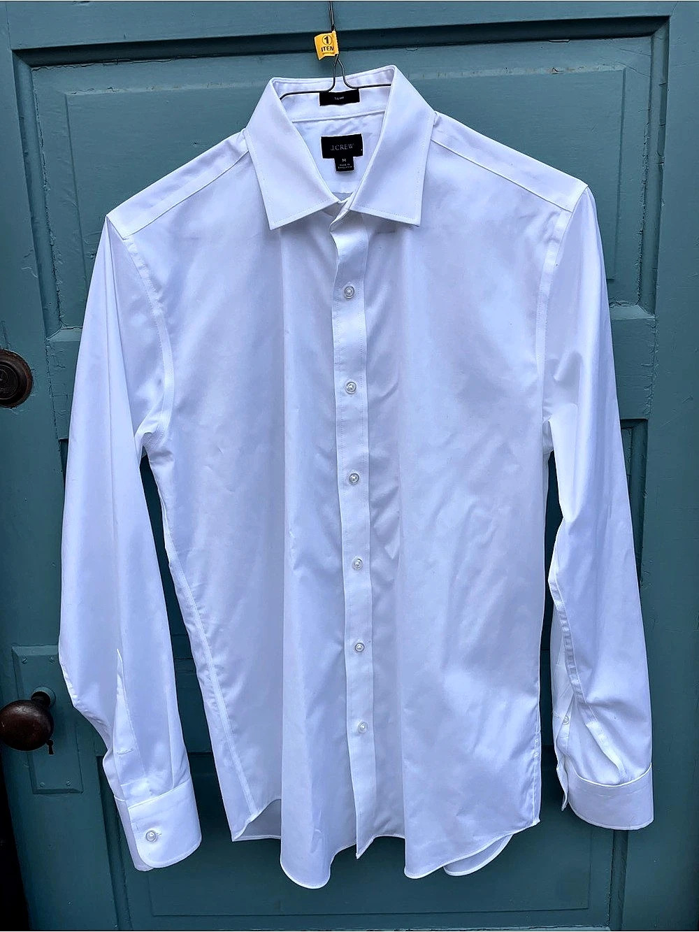 J.Crew Slim-Fit Dress Shirt White Size Medium